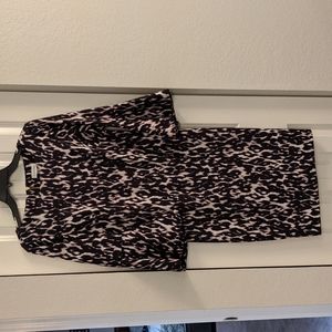 Calvin Klein dress, size 8, animal print
